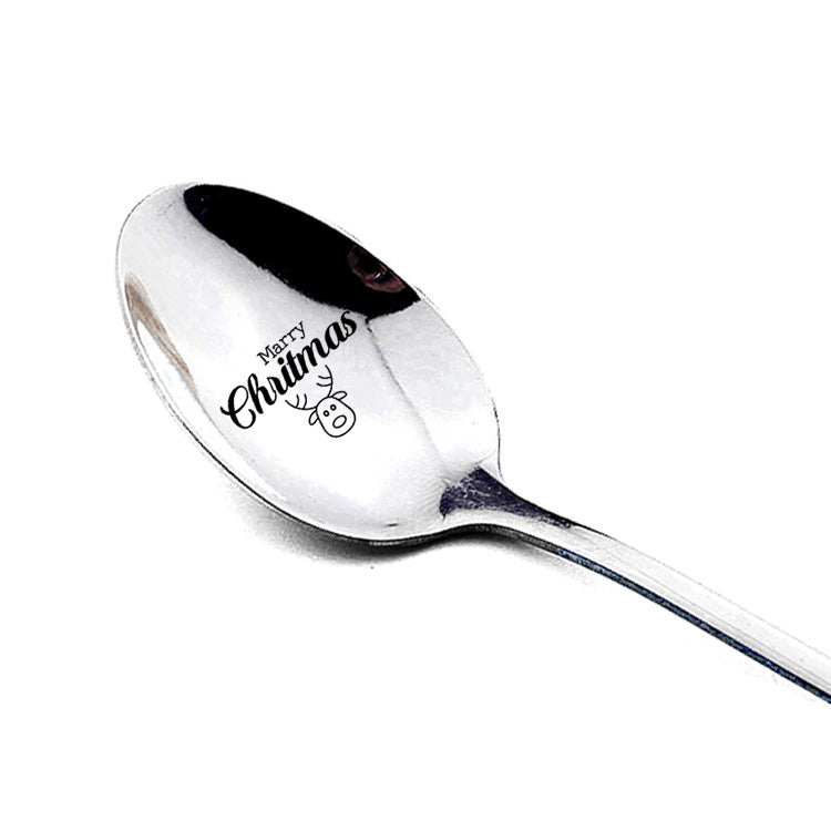 Stainless steel spoon