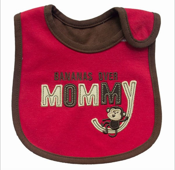 Baby Cartoon Bib Three-layer Cotton Waterproof