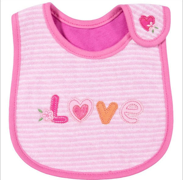 Baby Cartoon Bib Three-layer Cotton Waterproof