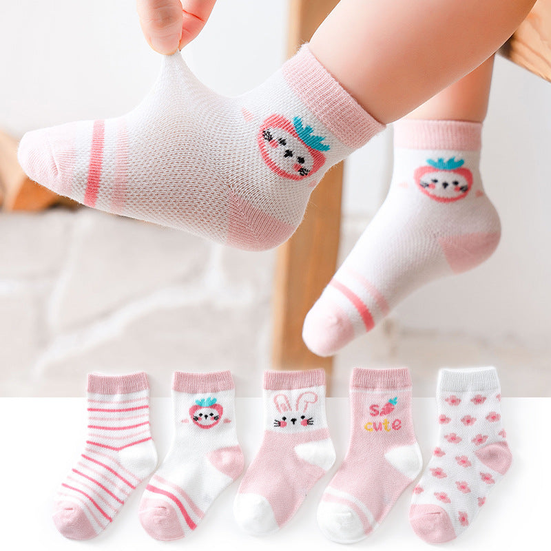 Children Socks for Spring And Summer Thin