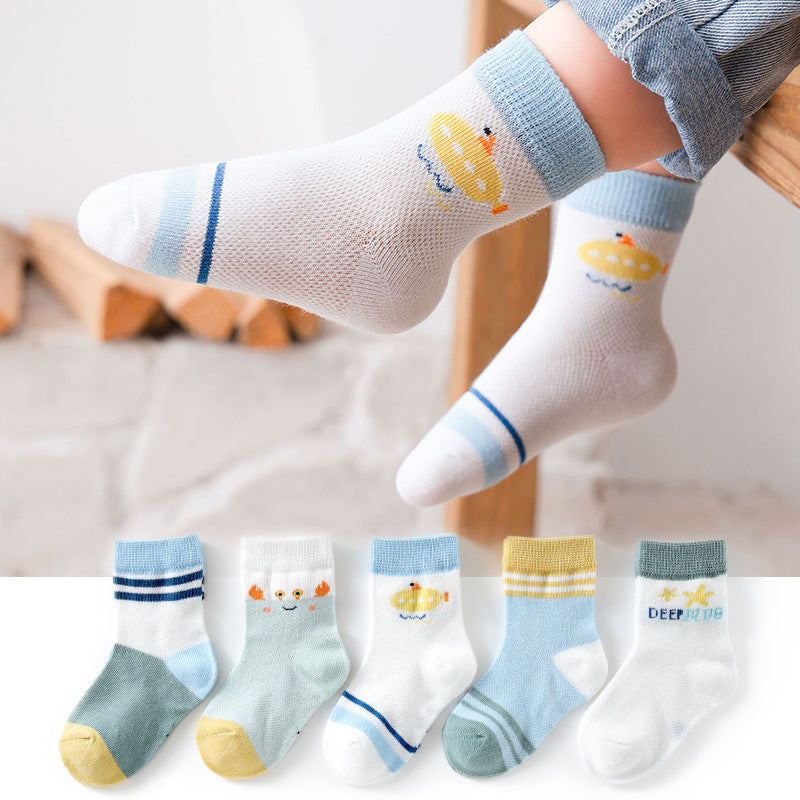 Children Socks for Spring And Summer Thin