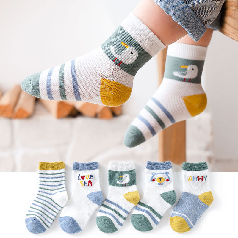 Children Socks for Spring And Summer Thin