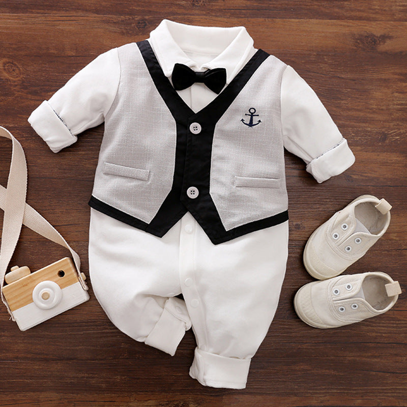 Gentleman Baby Dress