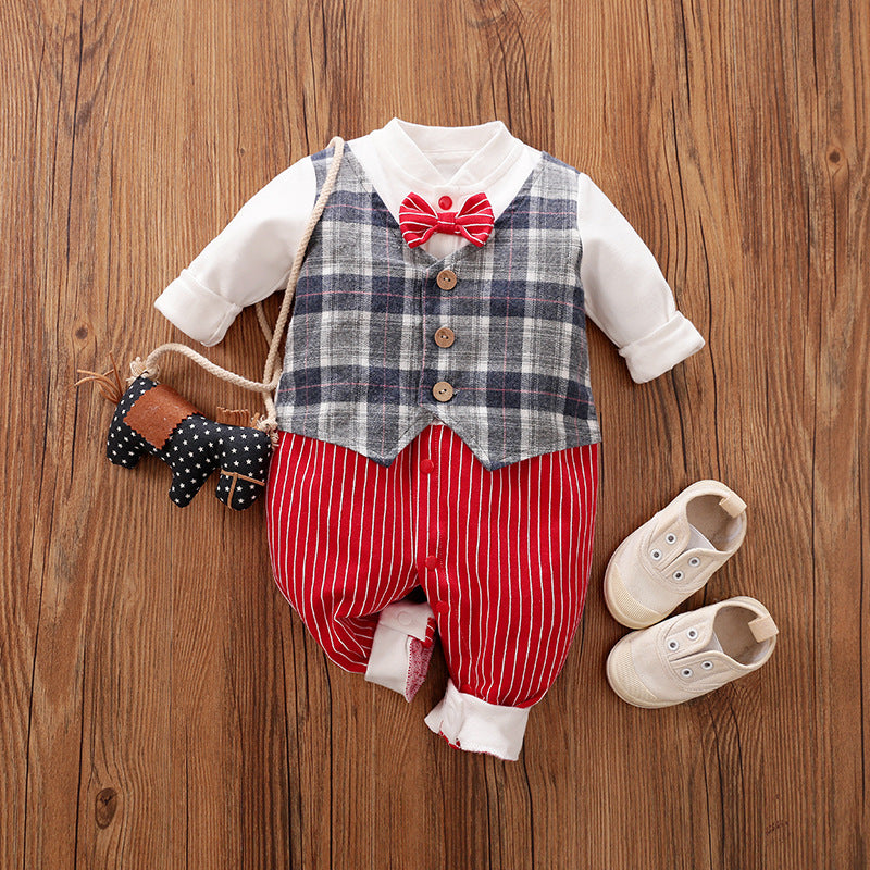 Gentleman Baby Dress