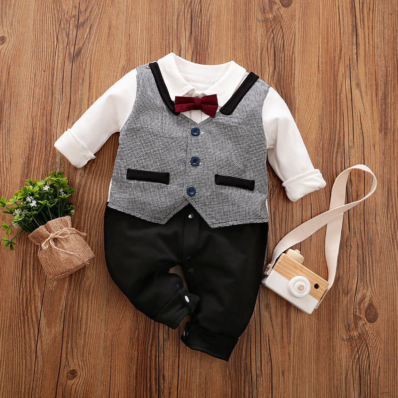 Gentleman Baby Dress