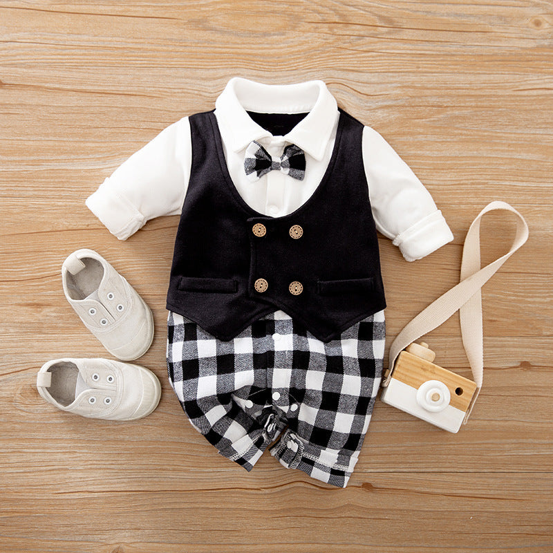 Gentleman Baby Dress