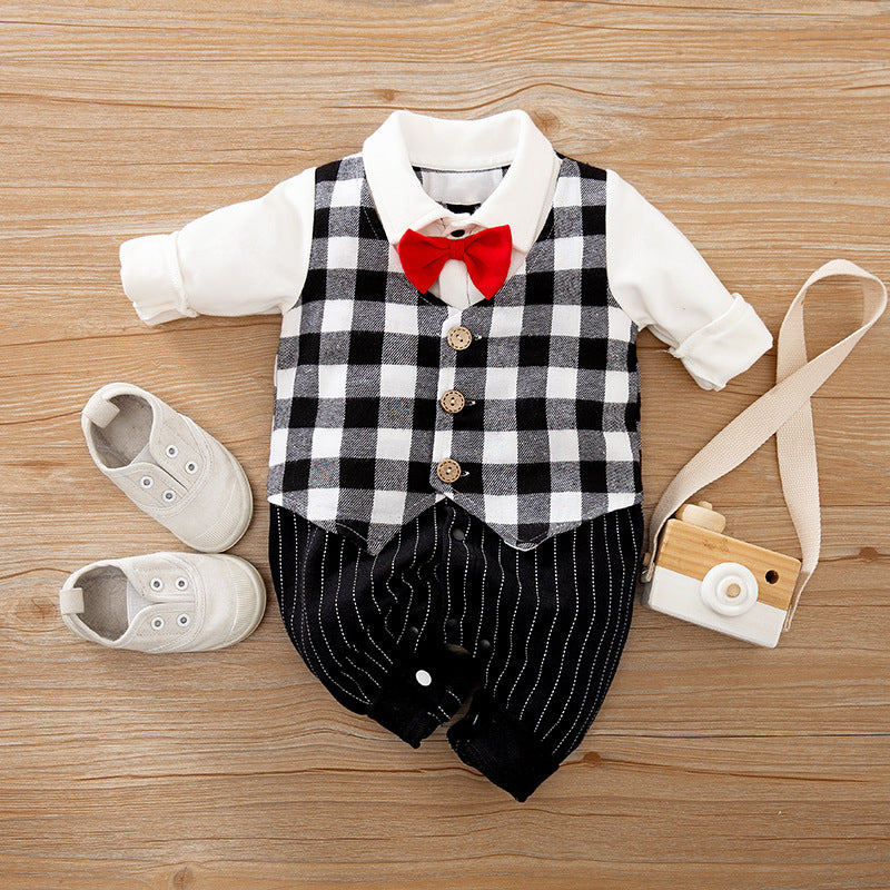 Gentleman Baby Dress