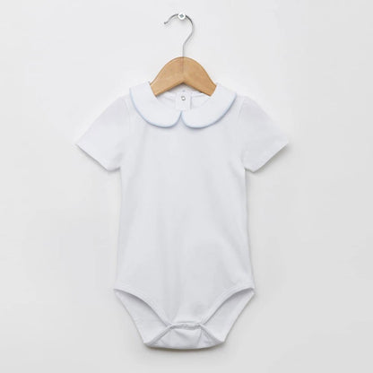 Cotton Short-Sleeved One-Piece Romper Baby Bag Fart