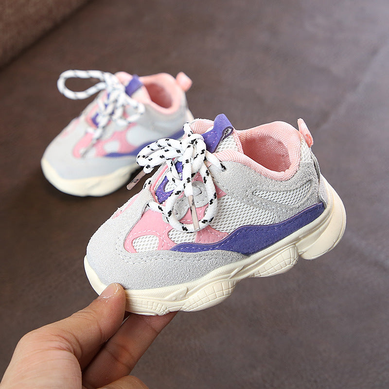 Autumn Baby Shoes Breathable Mesh First Walkers