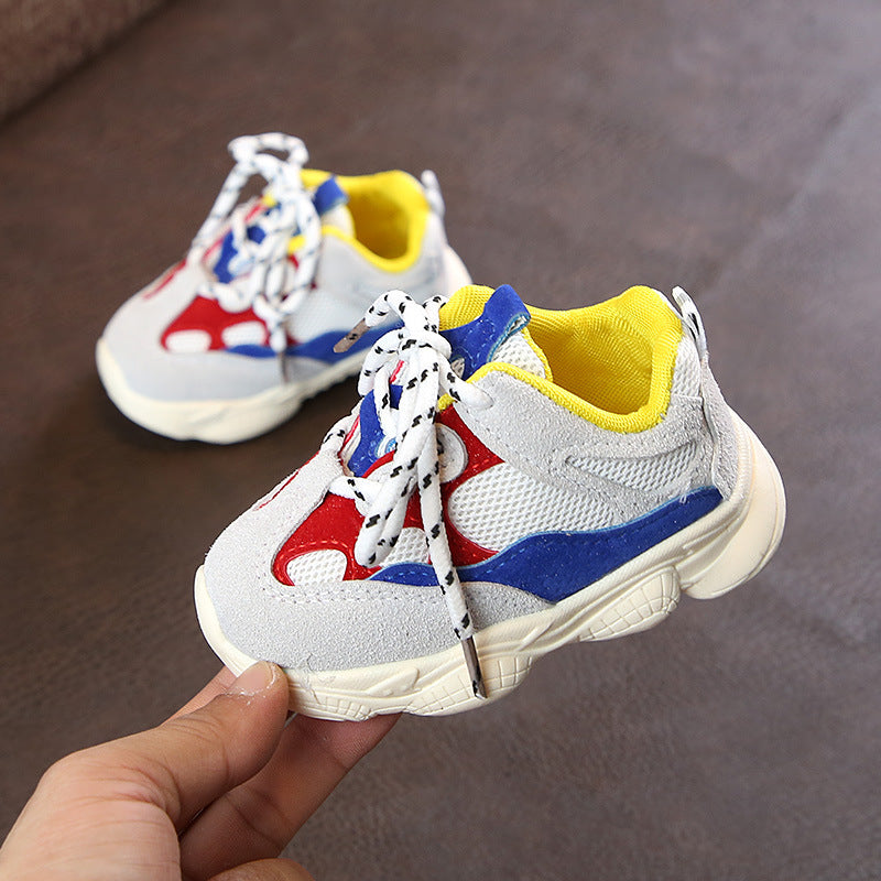 Autumn Baby Shoes Breathable Mesh First Walkers