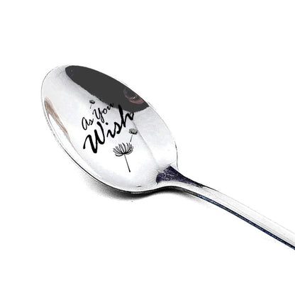 Stainless steel spoon