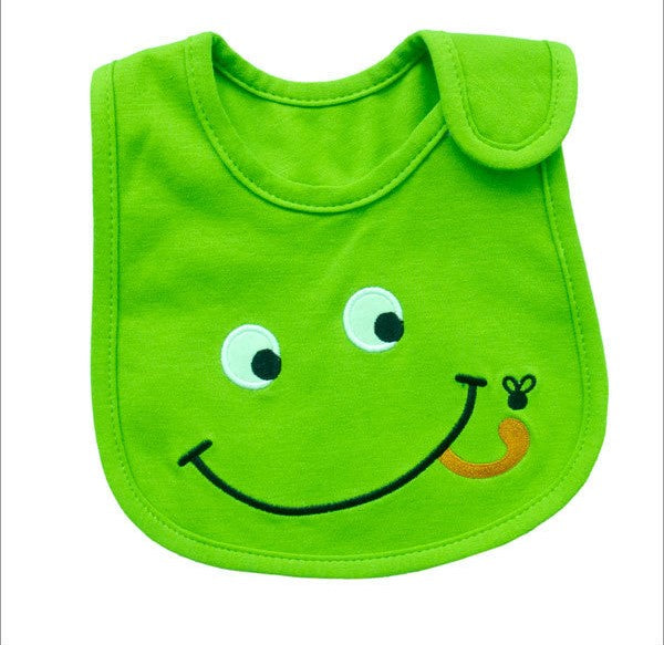 Baby Cartoon Bib Three-layer Cotton Waterproof