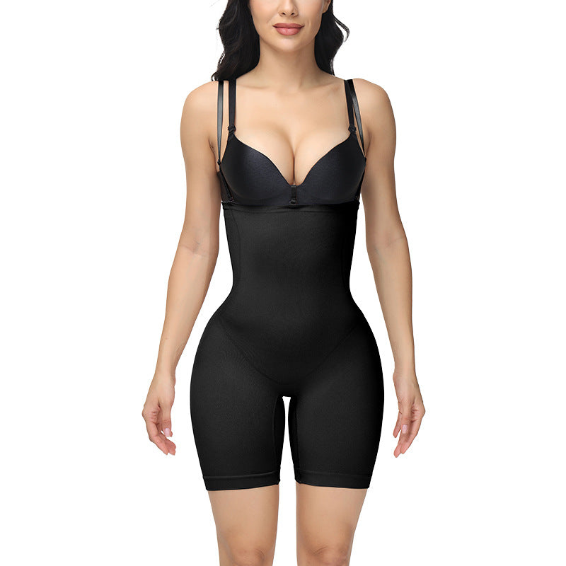 Body Contour Panty - Tummy Control Suspender Seamless Bodysuit