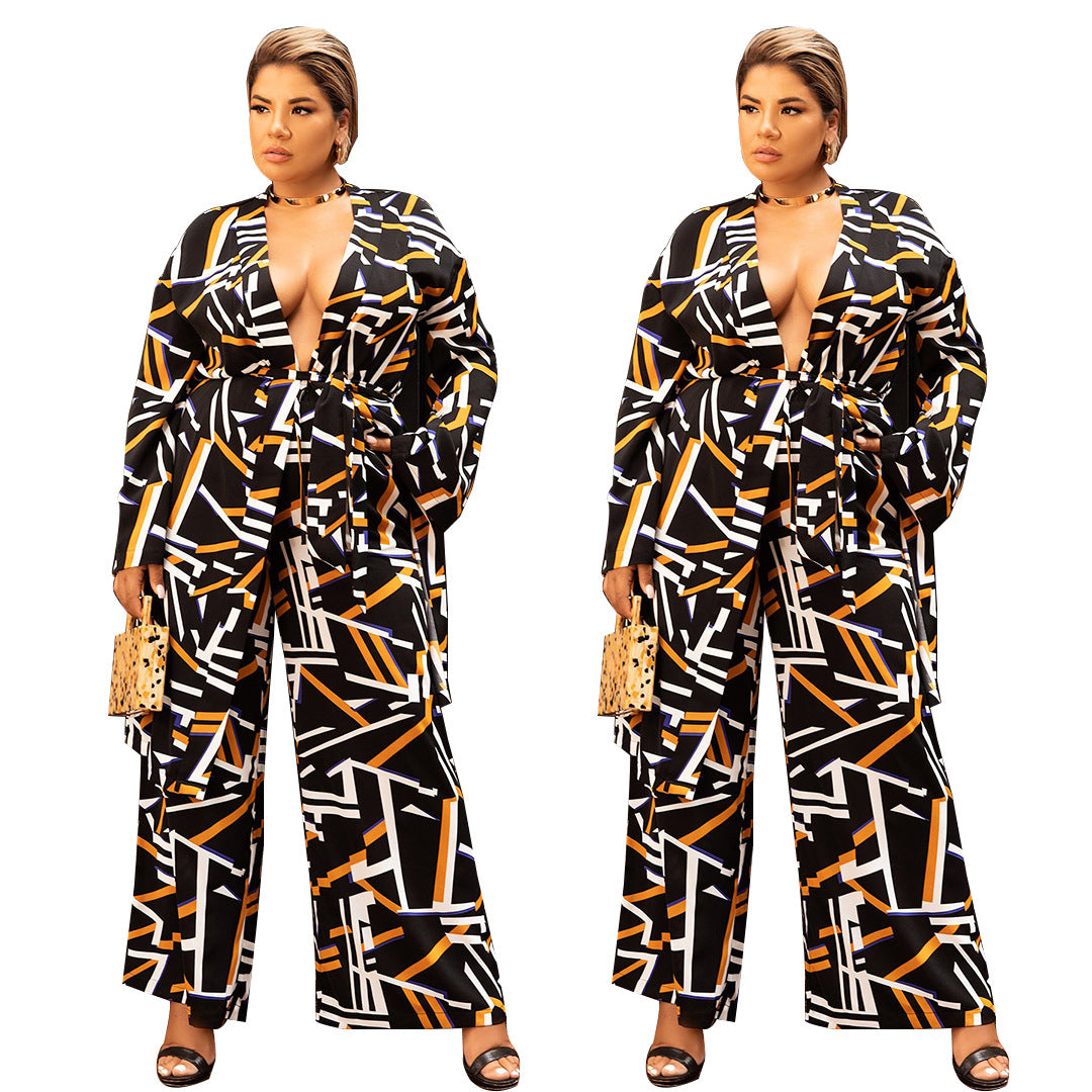 Effortless Elegance Kimono -   Two Piece Set