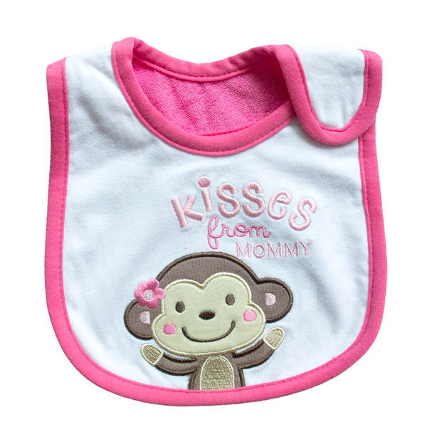 Baby Cartoon Bib Three-layer Cotton Waterproof