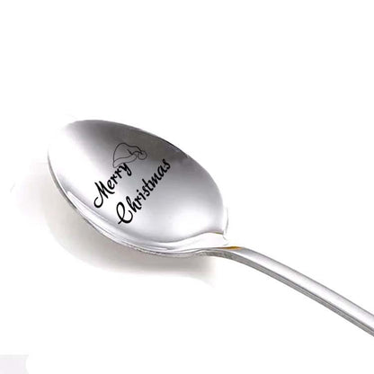 Stainless steel spoon