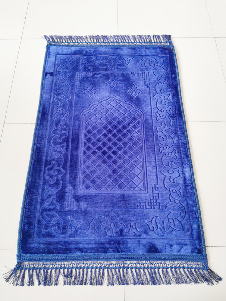 Plain Embossed Prayer Blanket For Worship