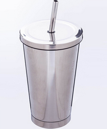 Stainless Steel Coffee Straw Cup | Reusable and Eco-Friendly