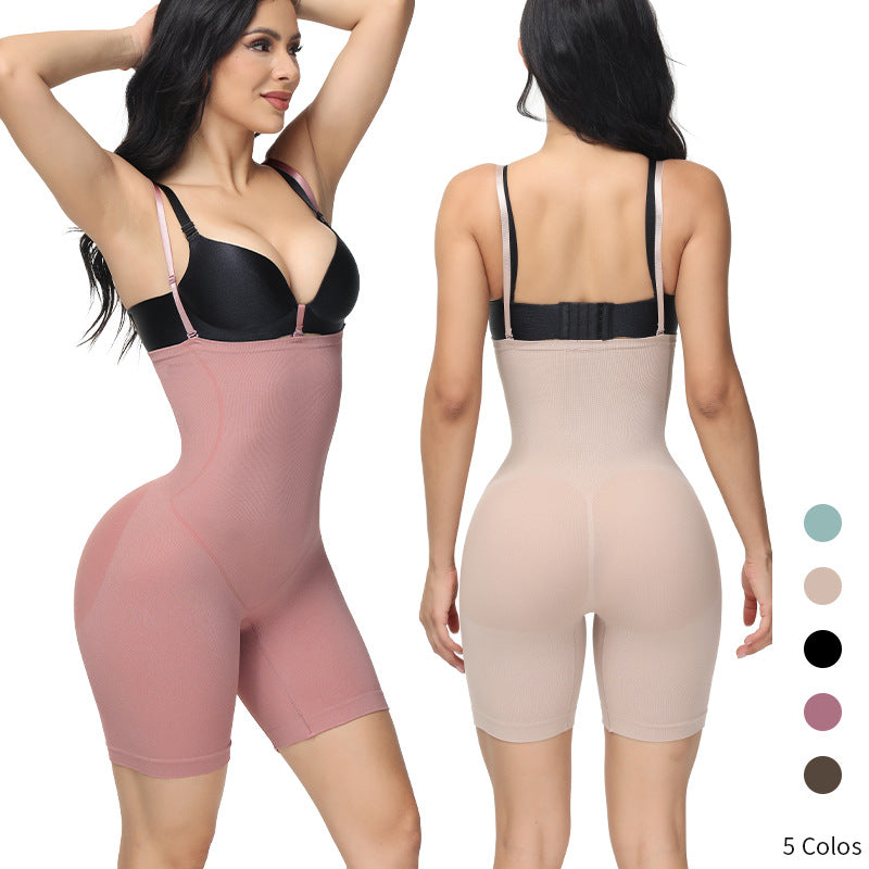 Body Contour Panty - Tummy Control Suspender Seamless Bodysuit