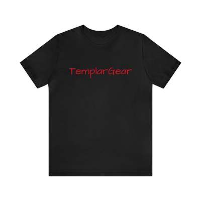 A Unisex Jersey Short Sleeve Tee Men T Shirt Black