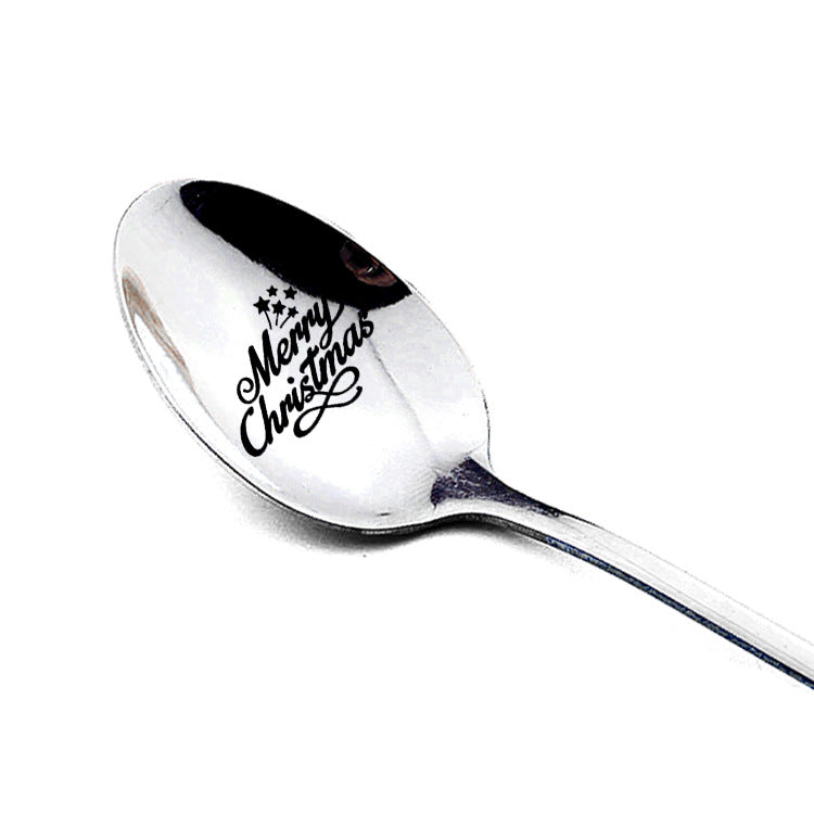 Stainless steel spoon