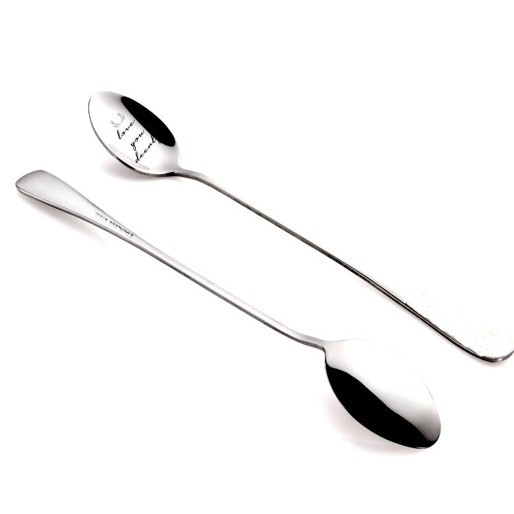 Stainless steel spoon