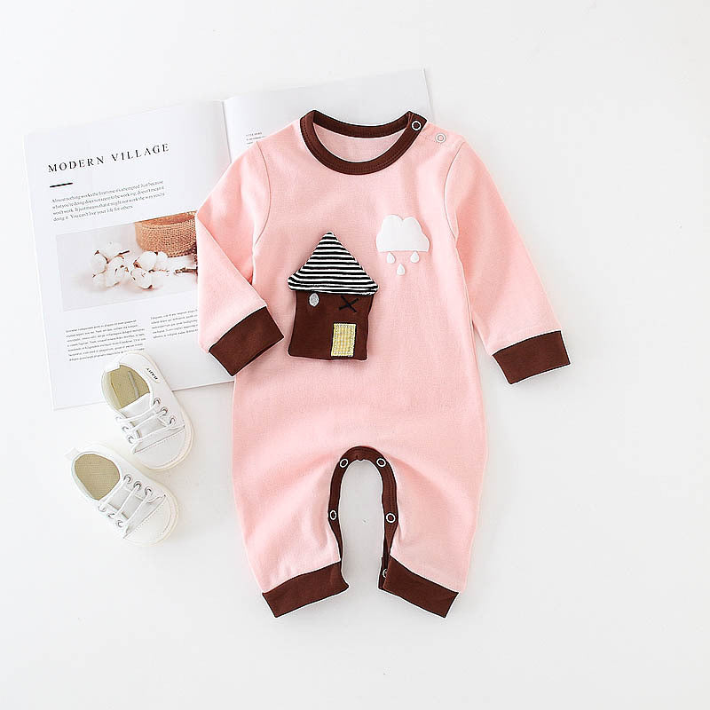 Baby one-piece romper cotton