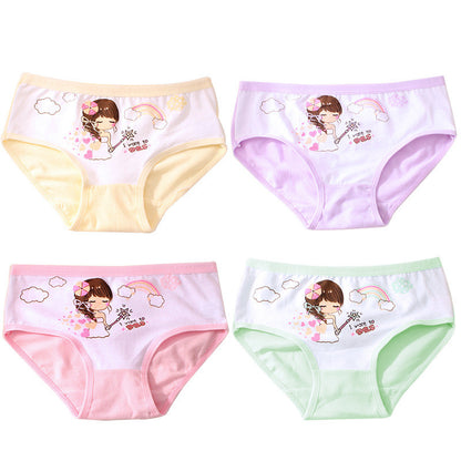 Children's Underwear | Girls Pure Cotton Boxer