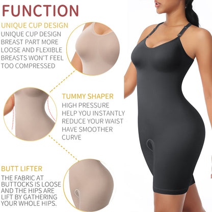 Bodysuit Shapewear | Women Full Body Shaper | Tummy Control Slim