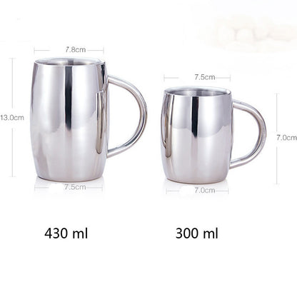 Double Wall Stainless Steel Tumbler Mug Insulated Coffee Mug