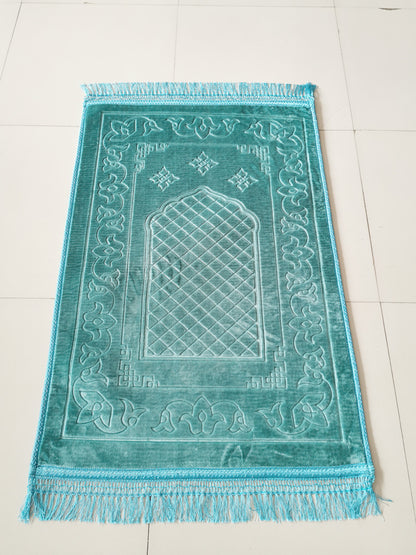 Plain Embossed Prayer Blanket For Worship