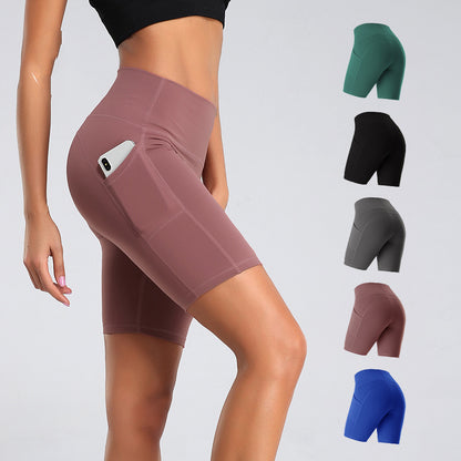 Performance Power Leggings - High Waist Fitness Athletic Leggings With Pockets